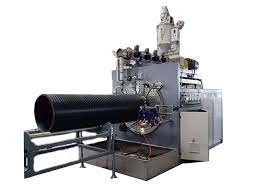 1000mm-2200mm HDPE 와인딩 파이프 압출 라인 	700KG